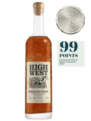 HIGH WEST RENDEZVOUS RYE WHISKY 46%