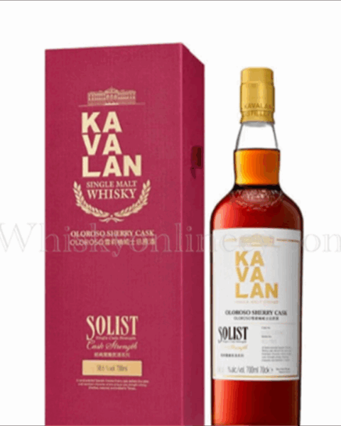 Kavalan Solist Fino Sherry Cask Strength (58.6% abv