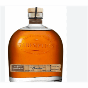 redemption 9yr bourbon