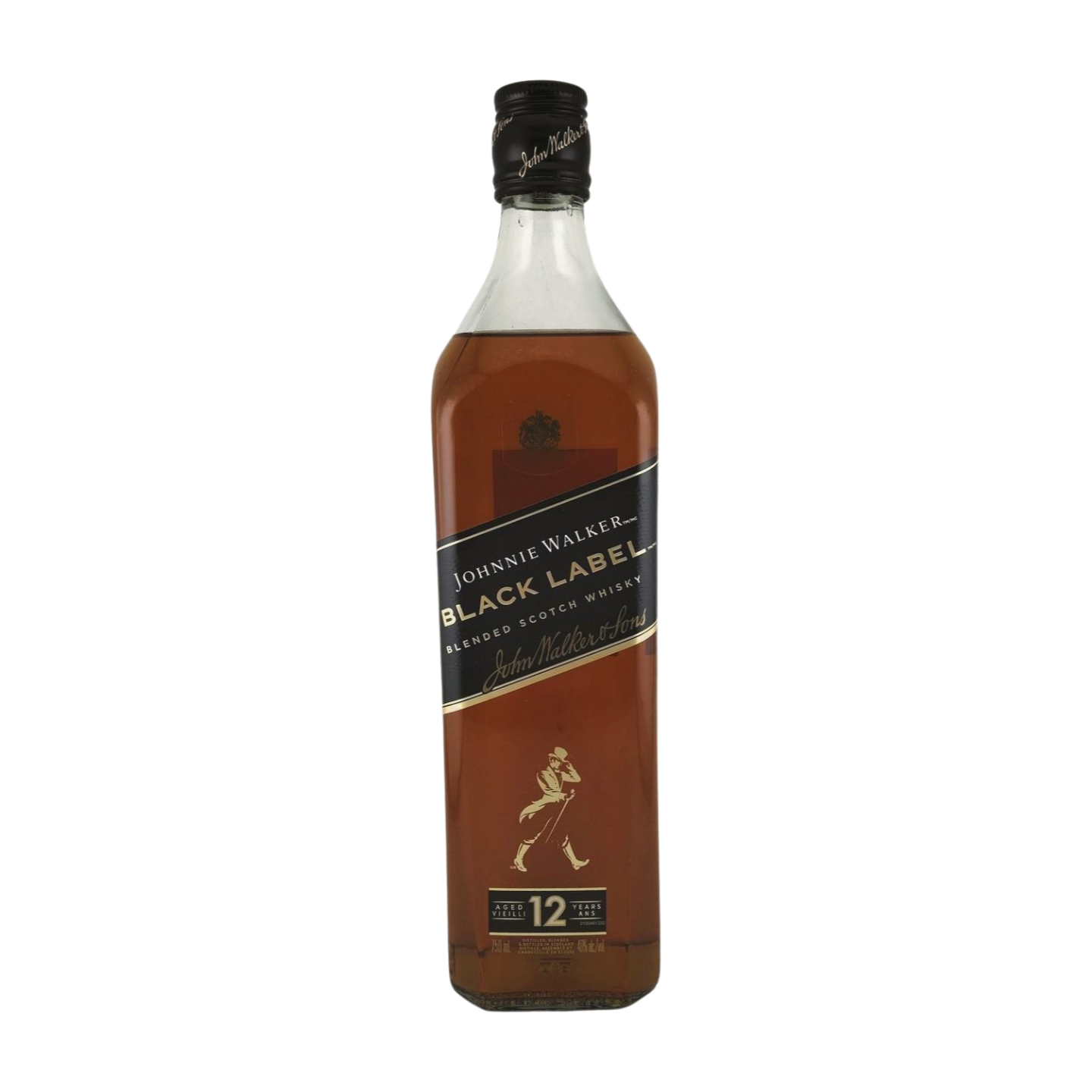 JOHNNIE WALKER BLACK LABEL  750ML 40%