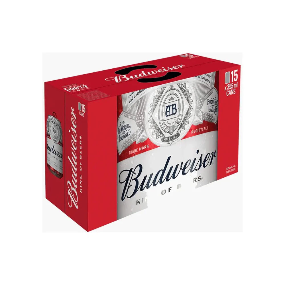 Budweiser 15 pack