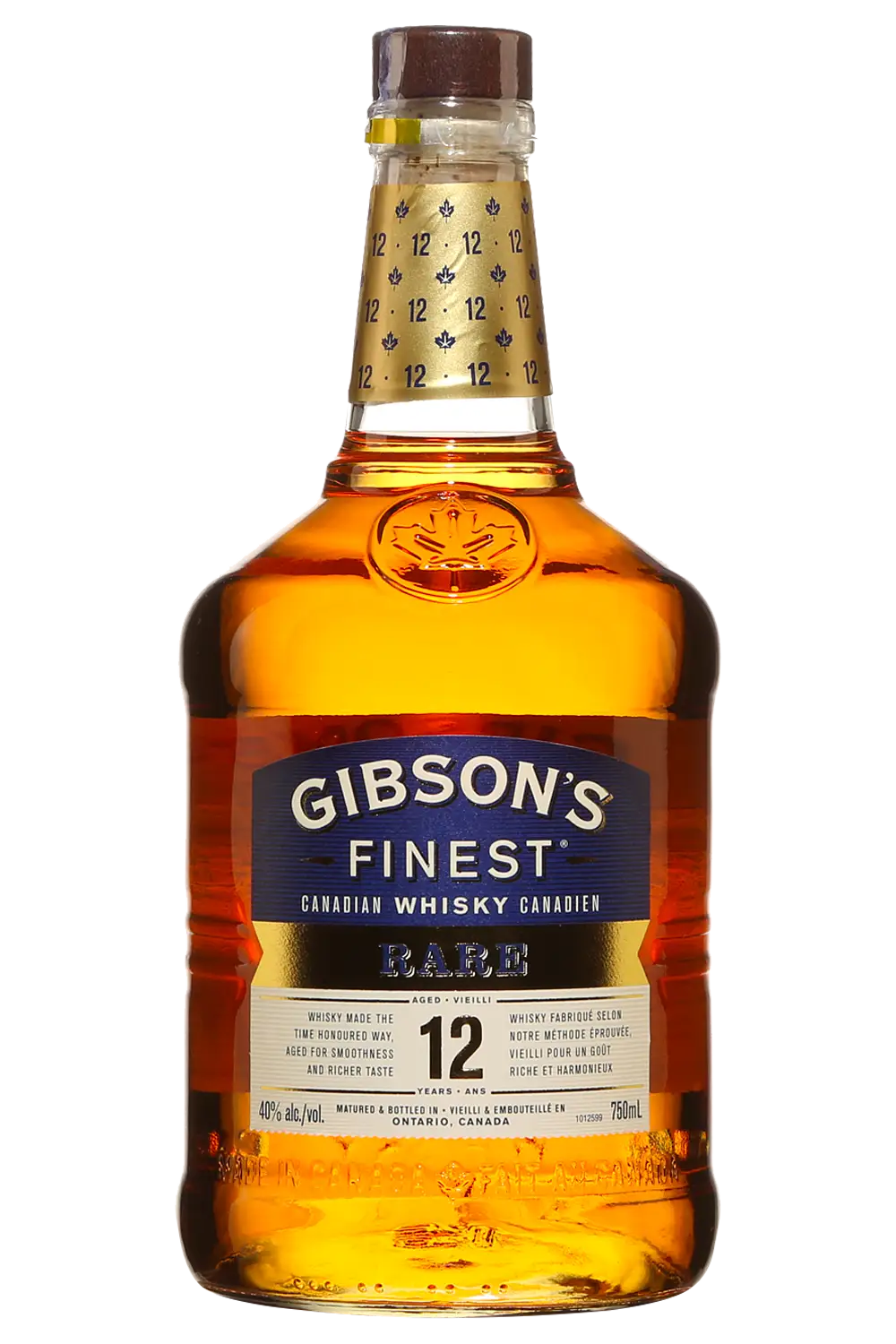 GIBSON’S FINEST RARE 12 YEAR OLD_40%