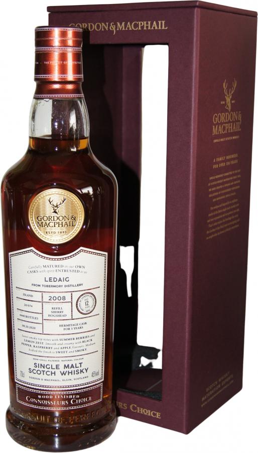 Gordon & Macphail LEDAIG 2008