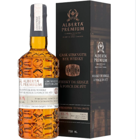 Alberta Premium cask strength rye 63.7%