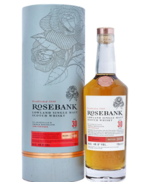 Rosebank 30 Year Old (1990 Vintage) – Lowland Single Malt Scotch Whisky | Release One 2020