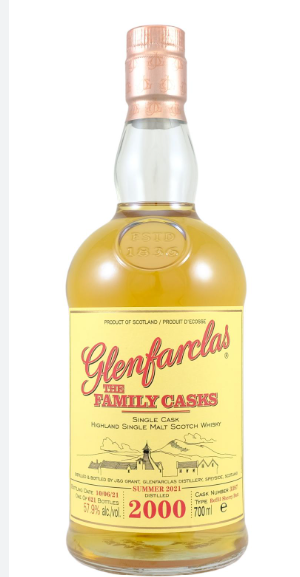 Glenfarclas the family casks 2000 57.9% | 700ML Cask No 3387