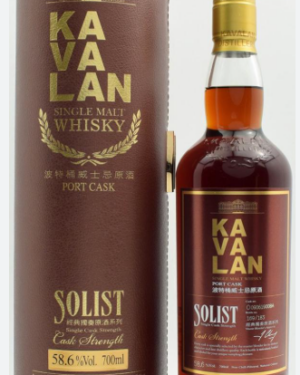 KAVALAN SOLIST PORT CASK SINGLE MALT 58.6%