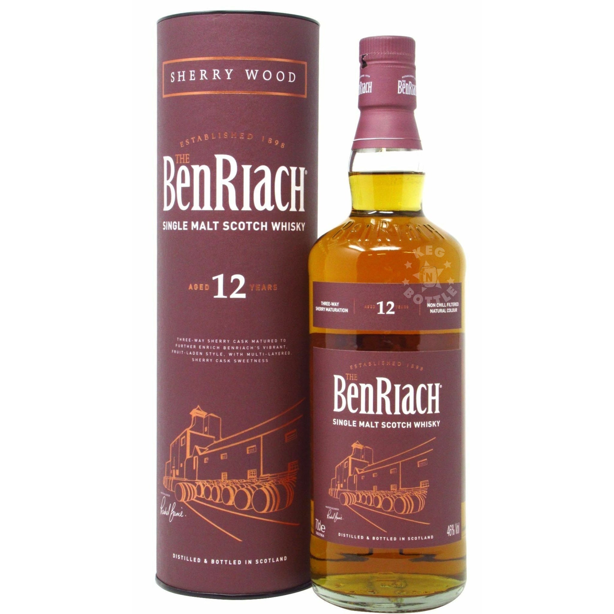 BENRIACH 12YR SHERRY WOOD 46%