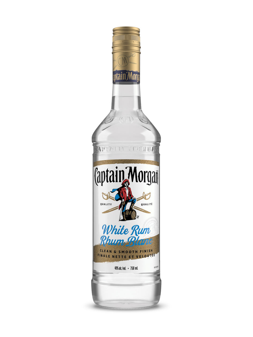 CAPTAIN MORGAN WHITE 40%