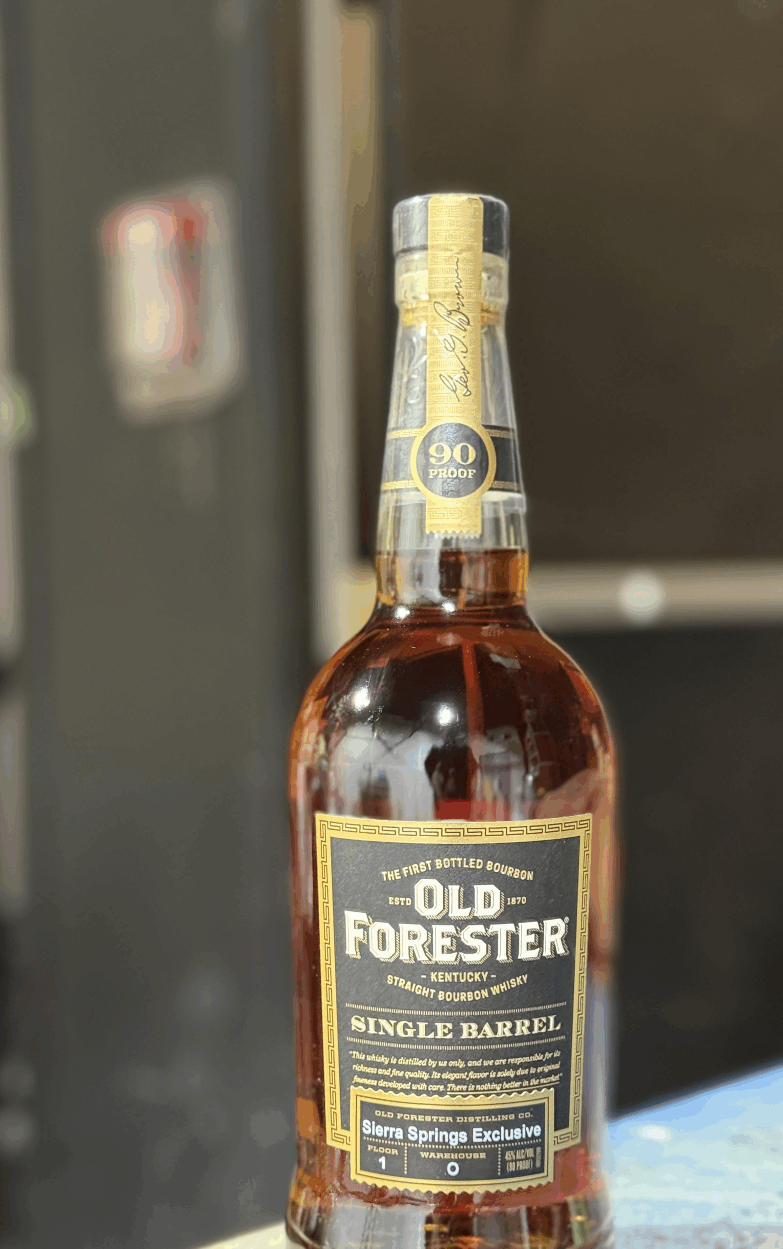 old forester single barrel ssl