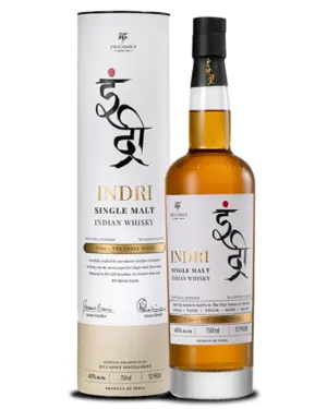 INDRI SINGLE MALT INDIAN WHISKY