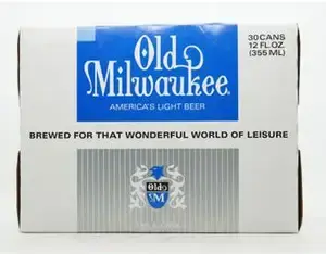 OLD MILWAUKEE LIGHT 24 PACK