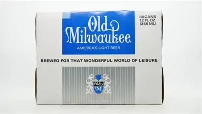 OLD MILWAUKEE LIGHT 24 PACK