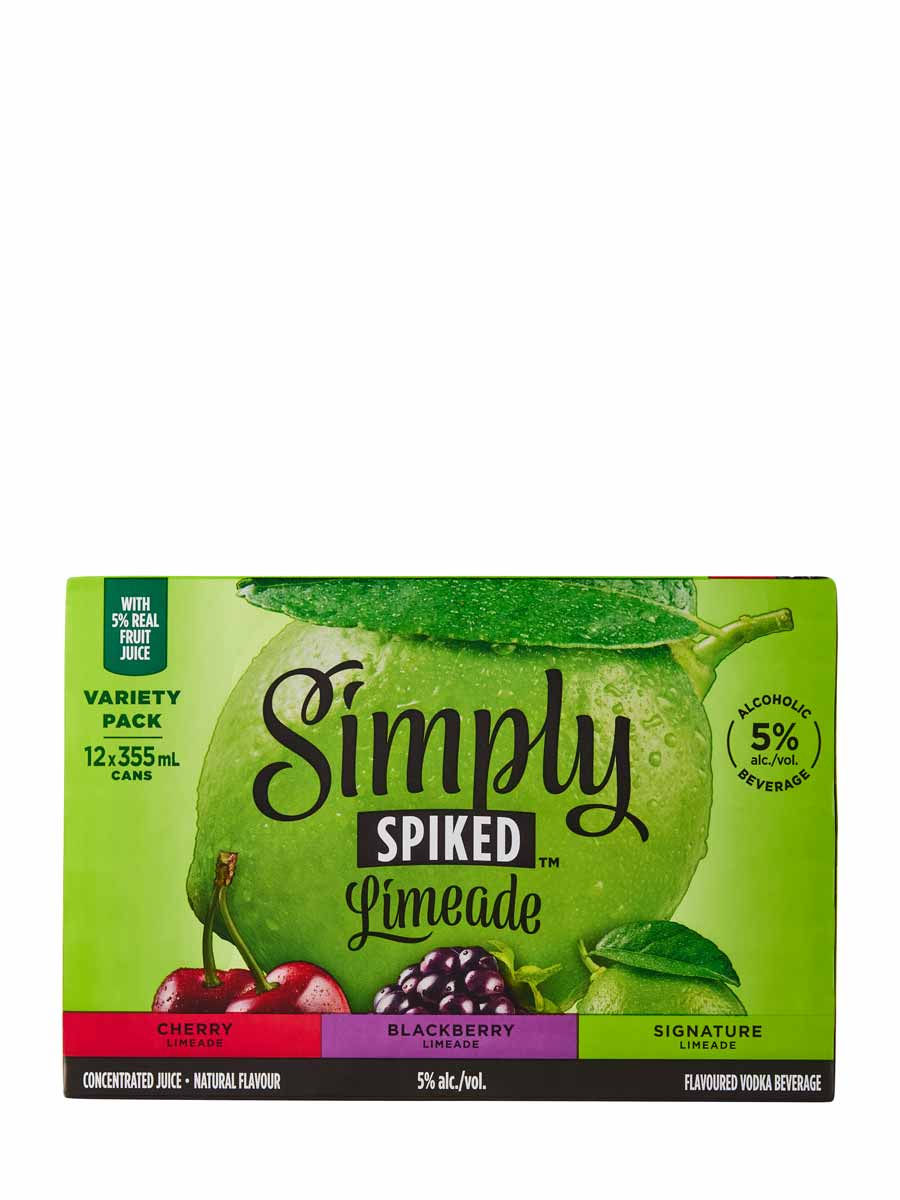 SIMPLY SPIKED VP NM 355ML 12UC CAN SLEEK 5%