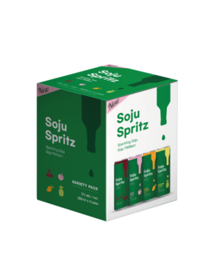 SOJU SPRITZ - VARIETY PACK 4 CAN 5%ALC.