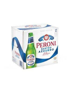 peroni nastro 12pk bottels 330ml 5%alc.