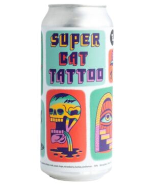 SUPERFLUX SUPER CAT STRAWBERRY LYCHEE 1892 473ML 7%