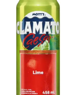 MOTT'S CLAMATO CAESAR LIME 458ml