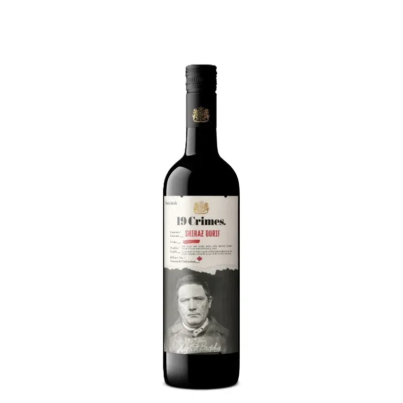 19 CRIMES SHIRAZ DURIF 750ML 14.50%
