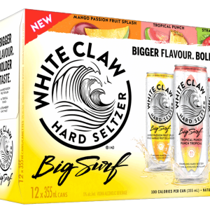 WHITE CLAW BIG SURF VARIETY 12PK