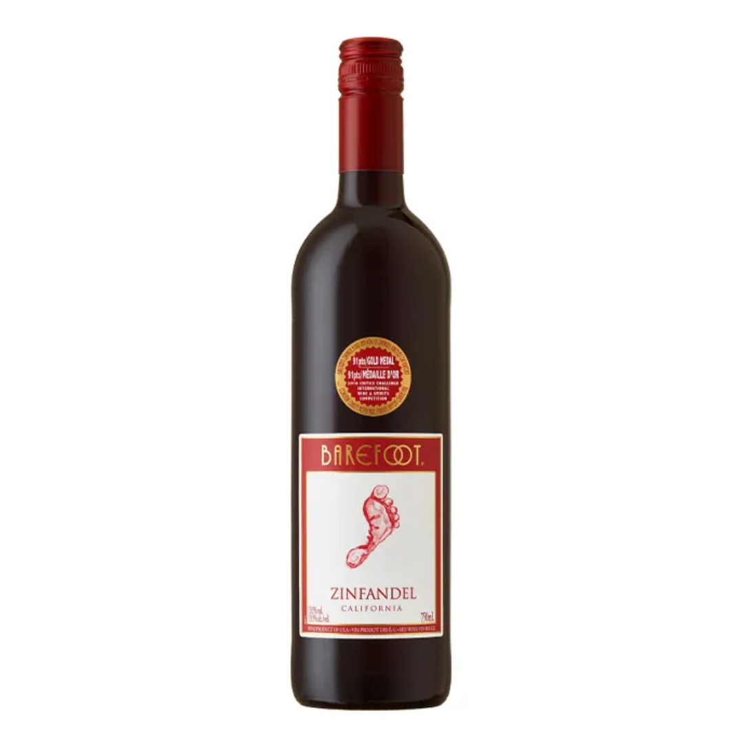 BAREFOOT ZINFANDEL 750ML 13.50%