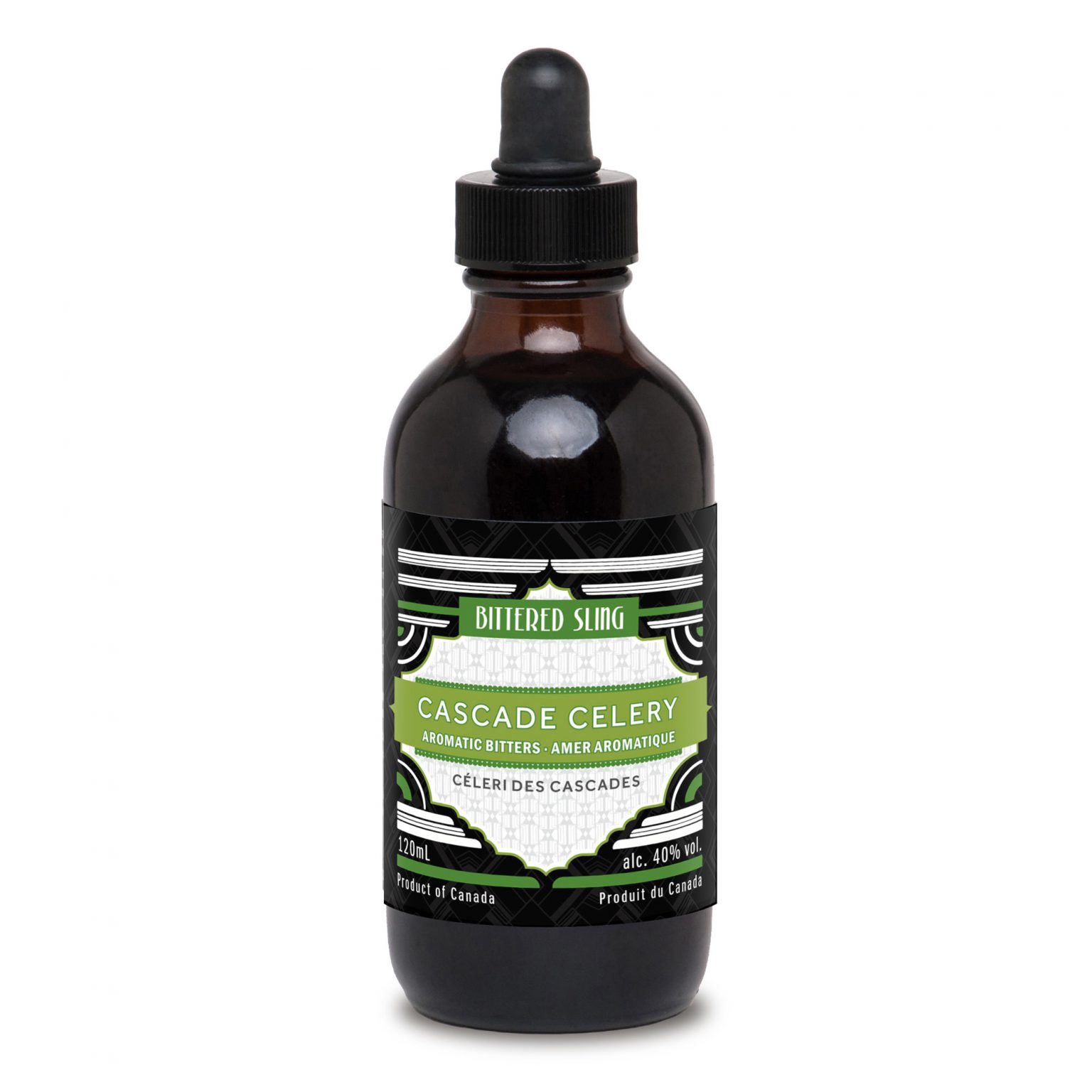 BITTERED SLING CASCDE CELERY 120ML 40%
