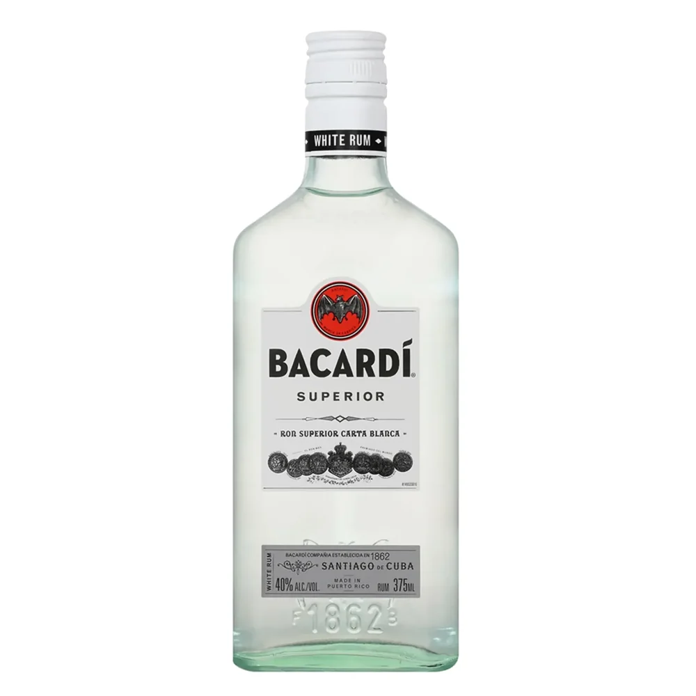 BACARDI SUPERIOR 375ML 40%