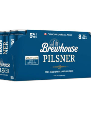 Brewhouse Pilsner 355ML | 8 Cans