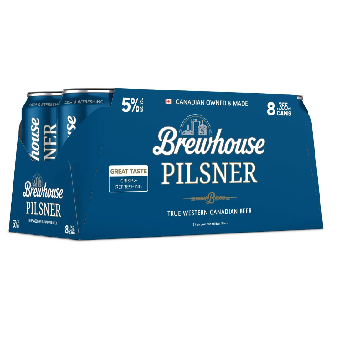 Brewhouse Pilsner 355ML | 8 Cans