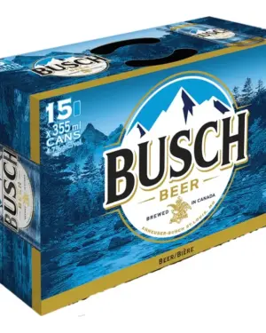 Busch American Lager 355ML | 15 Cans