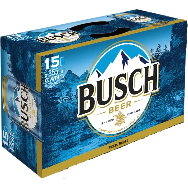 Busch American Lager 355ML | 15 Cans