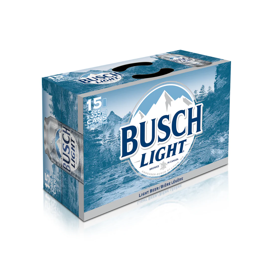 Busch Light Lager 355 ml × 30 cans