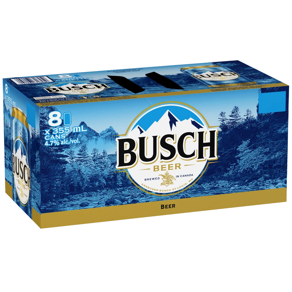 Busch Lager 355 ML| 8 Cans