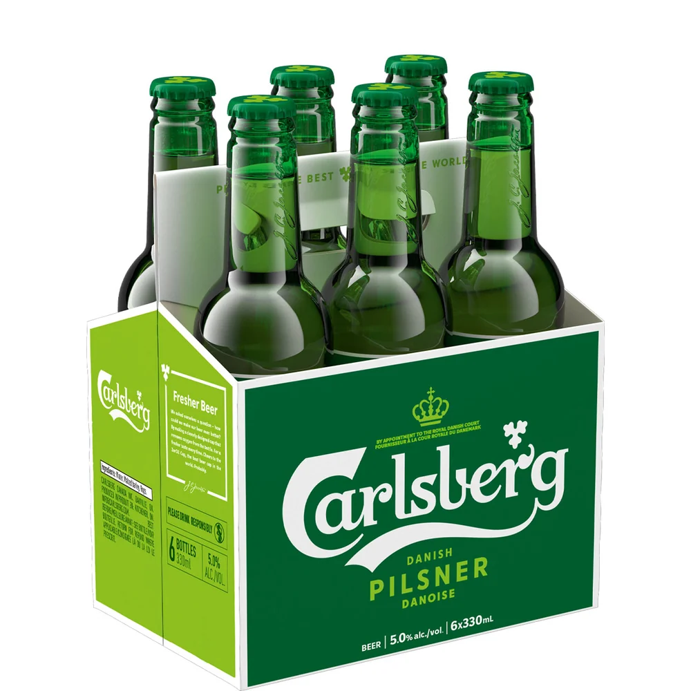 Carlsberg Pilsner 330ML | 6 BTL