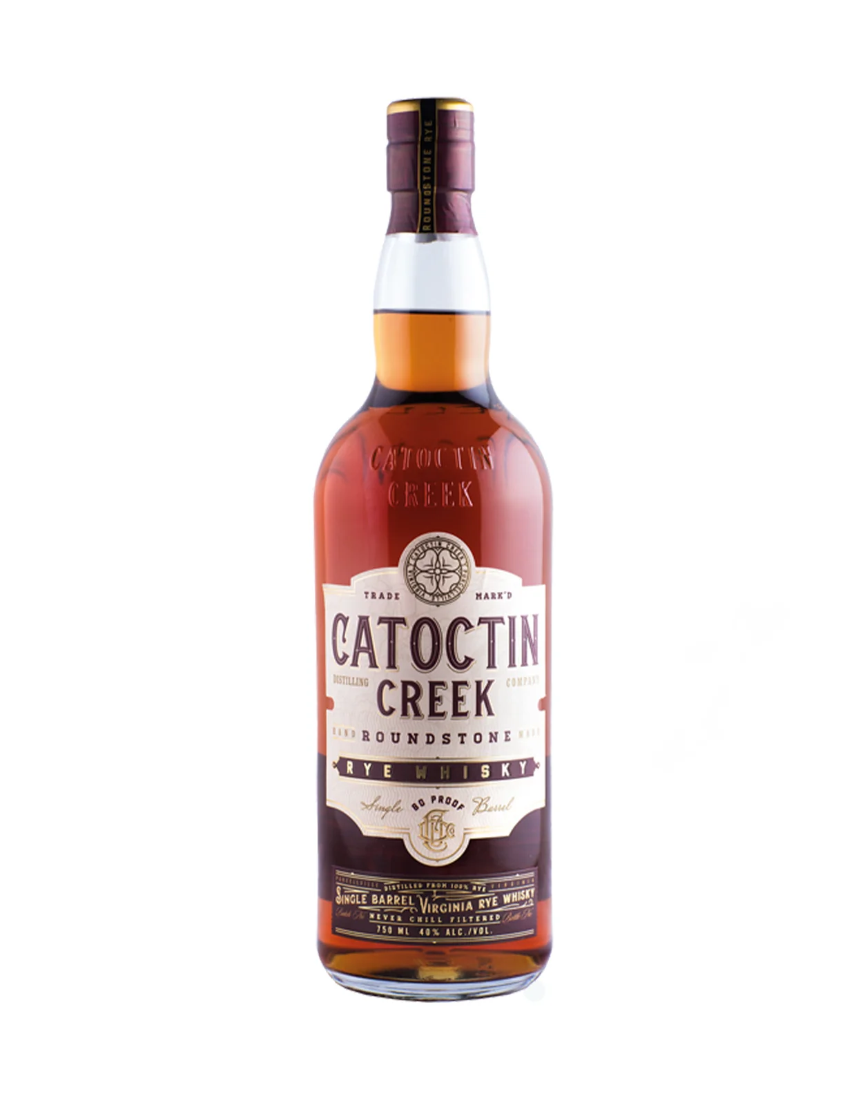 Catoctin Creek Roundstone Rye 92 Proof 750ml 46%