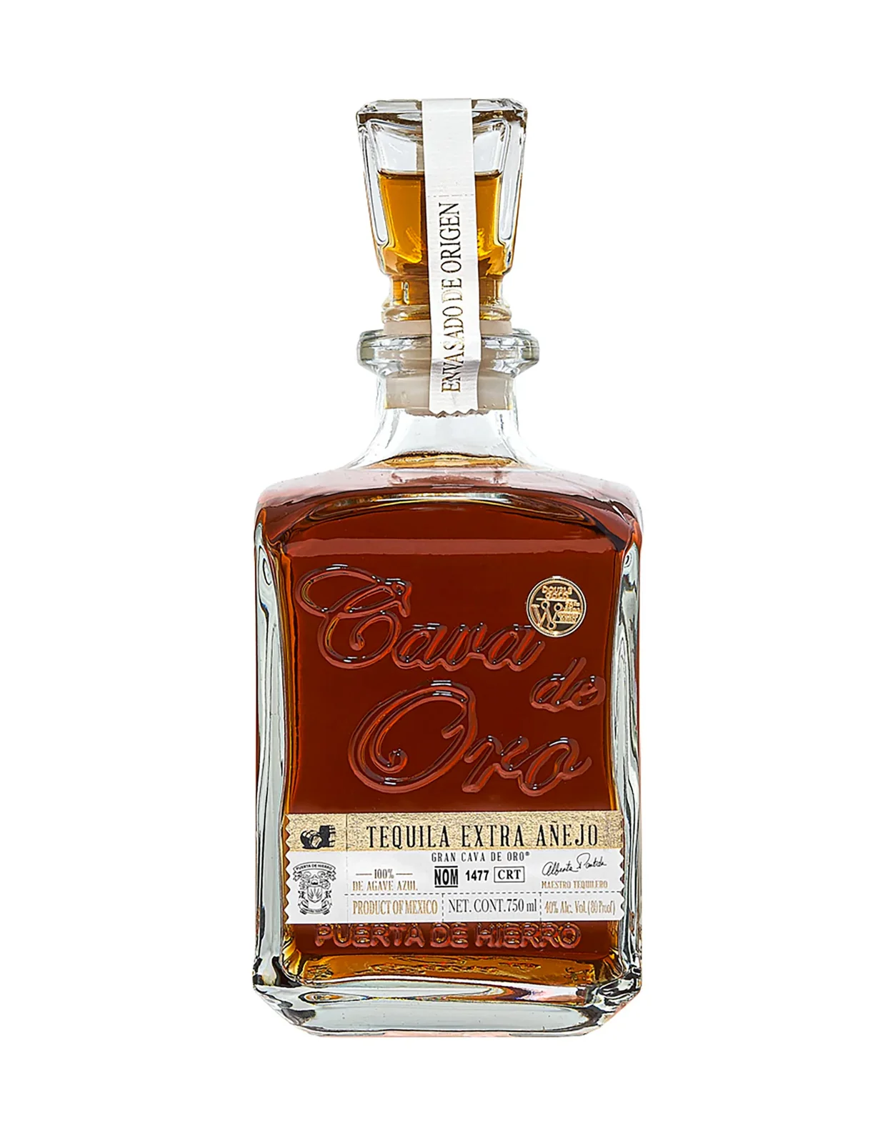 Cava de Oro Extra Añejo 750ml 40%