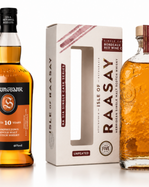 SPRINGBANK 10YR & RAASAY NA SIA UNPEAT WINE CASK 61.6% DUO