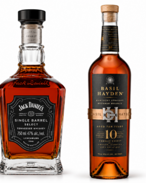 Jack Daniel's SINGLE BARREL & Basil Hayden 10YR BUNDLE