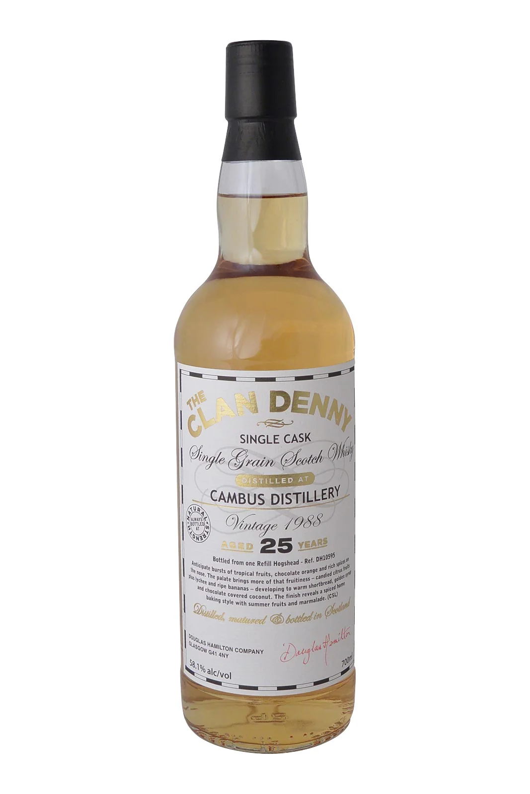 Clan Denny 25 Year Single Cask 700ml 58.1%