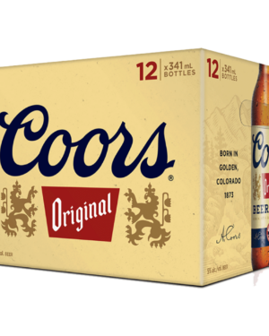 Coors Original Beer 341ML | 12 Cans
