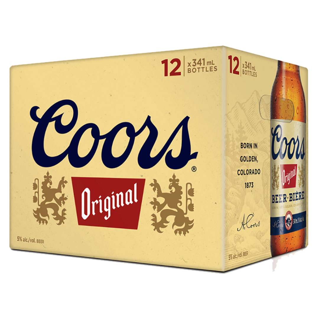 Coors Original Beer 341ML | 12 Cans