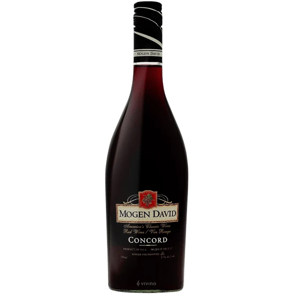 DAVID MOGEN CONCORD 750ML 11%