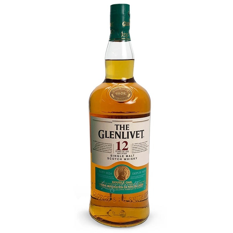 GLENLIVET 12 YR 750ML 40%