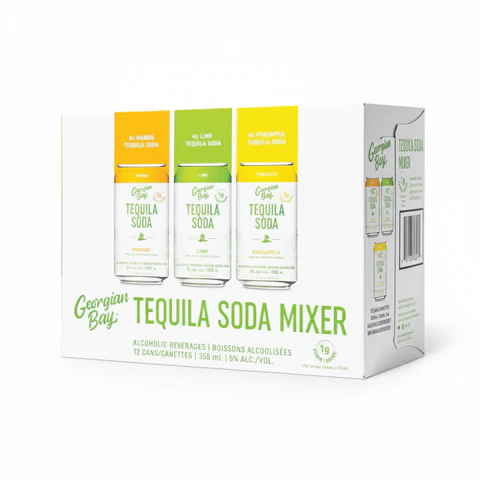 GEORGIAN BAY TEQUILA SODA MIX 12PK