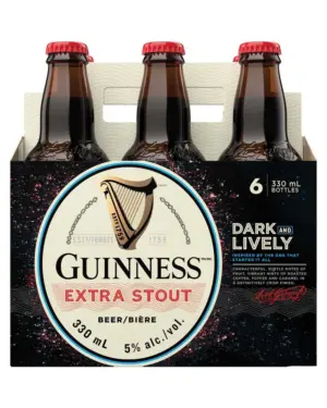 Guinness Extra Stout 330ml x 6 btl