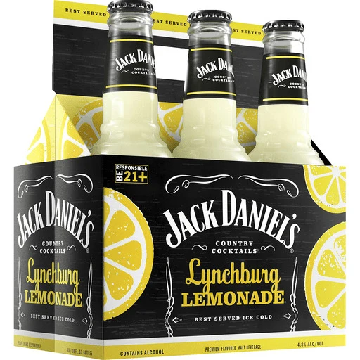 JACK DANIELS COCKTAILS LEMONADE 6PK BTL