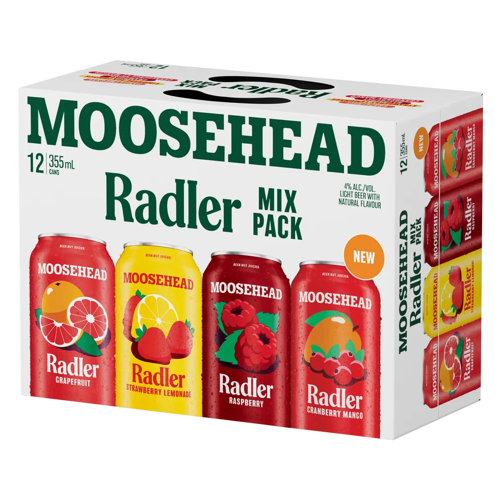 Moosehead Radler 355ML | 12 Cans