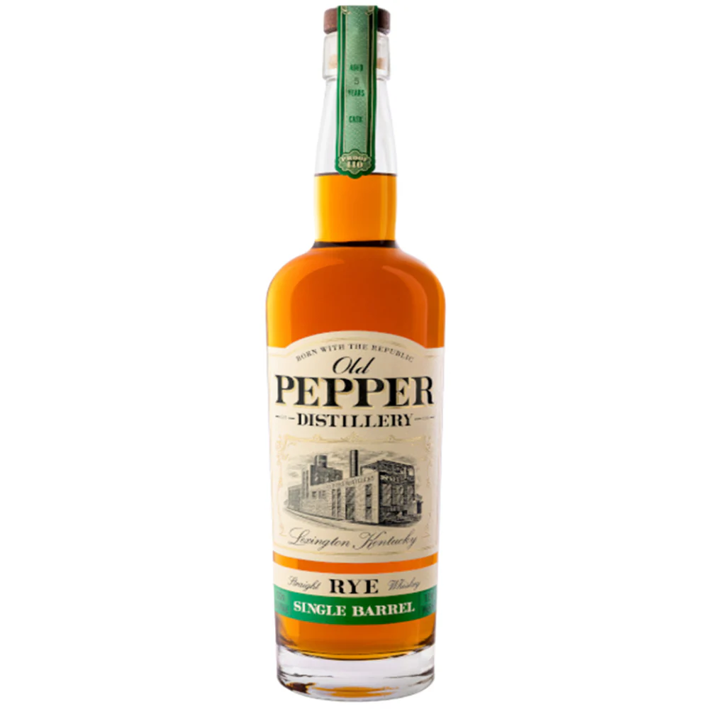 Old Pepper Distillery Rye Single Barrel 18 750ml 55%