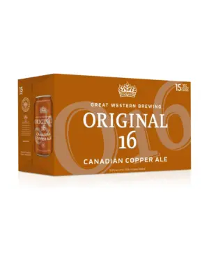 Original 16 Canadian Copper Ale 355ML | 15 cans