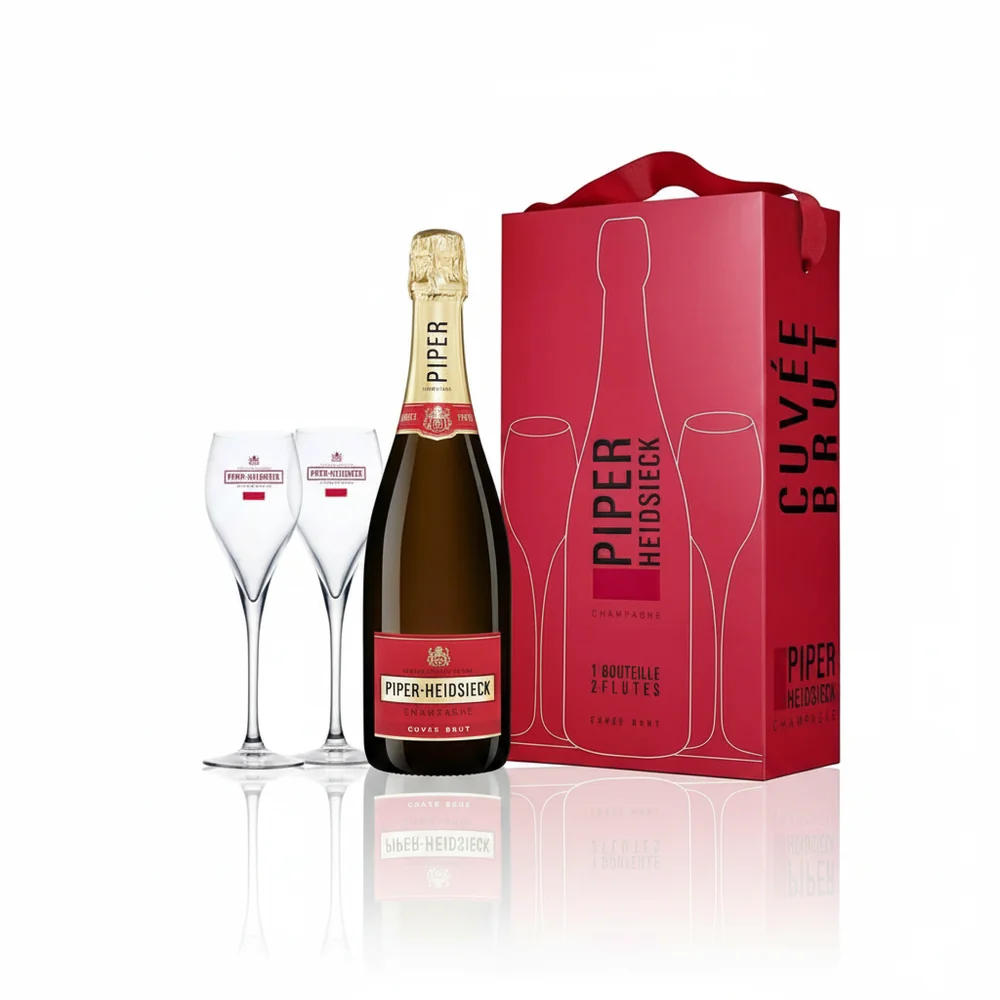 PIPER HEIDSIECK GIFT PACK 750ML 12%